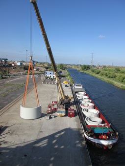 Les éoliennes via Garocentre Terminal