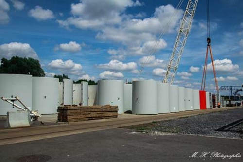 Les éoliennes via Garocentre Terminal